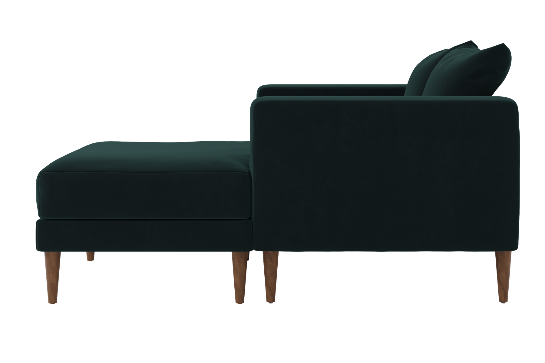 The Essential Loveseat Sectional | Recycled Velvet