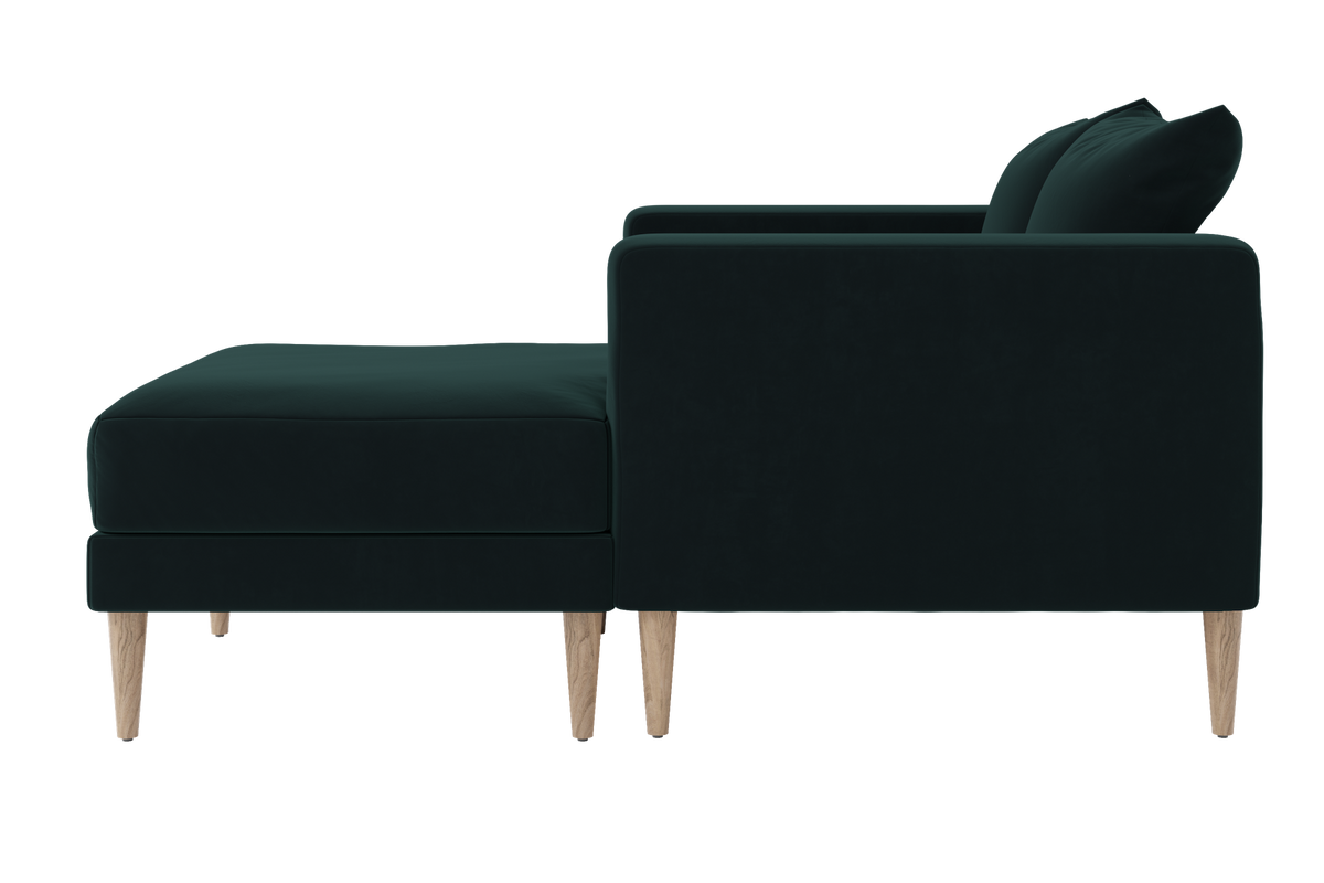 The Essential Loveseat Sectional | Recycled Velvet