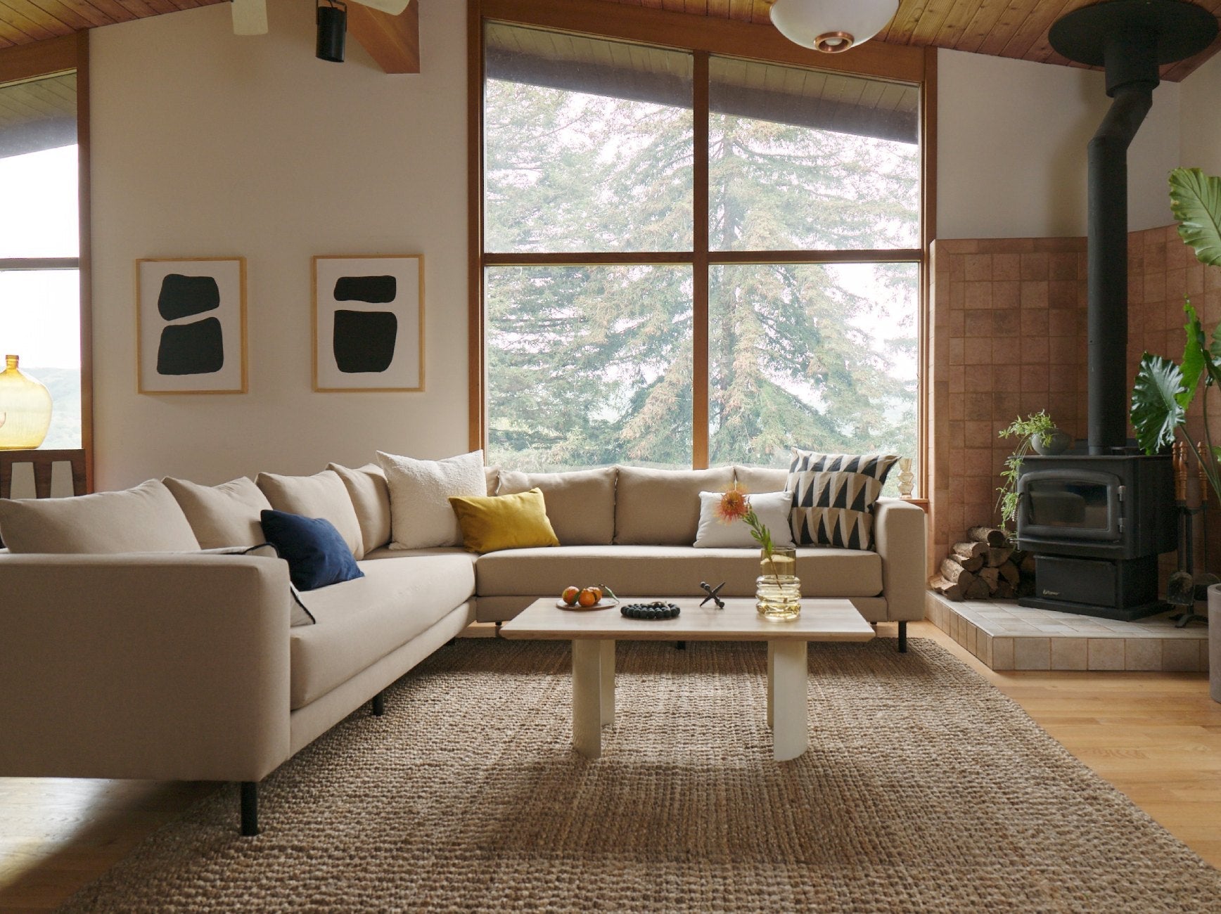 The Essential Corner Sectional | 7 Seat | Upcycled Poly
