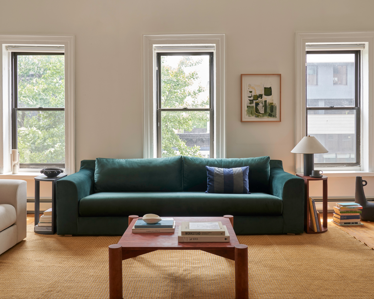 The Elevate Sofa | 96” | Recycled Velvet