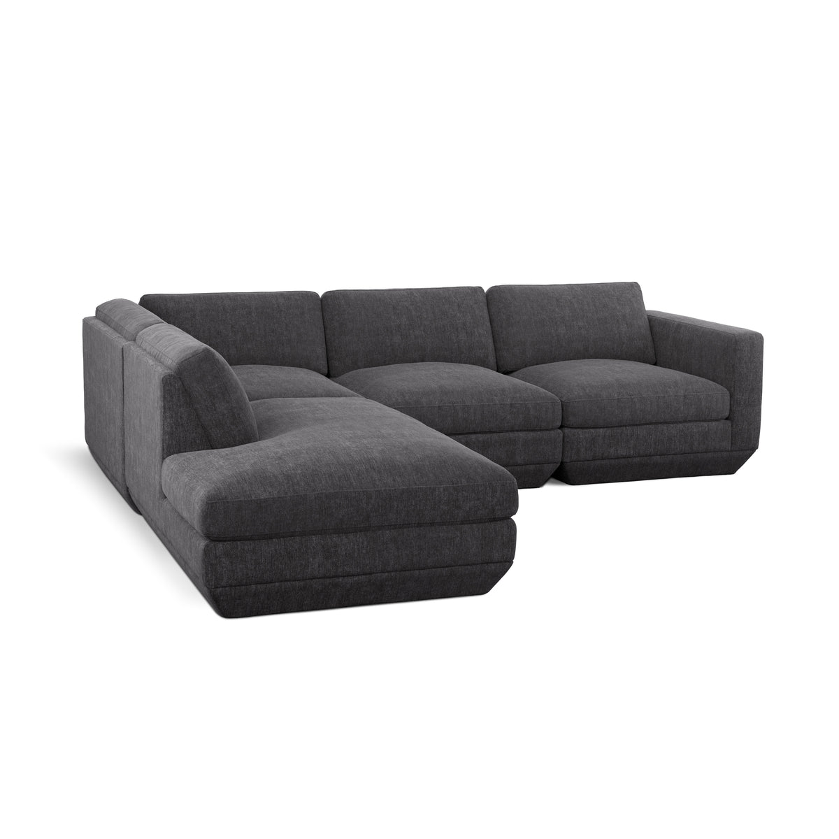 Podium Modular 4PC Lounge Sectional A | Left