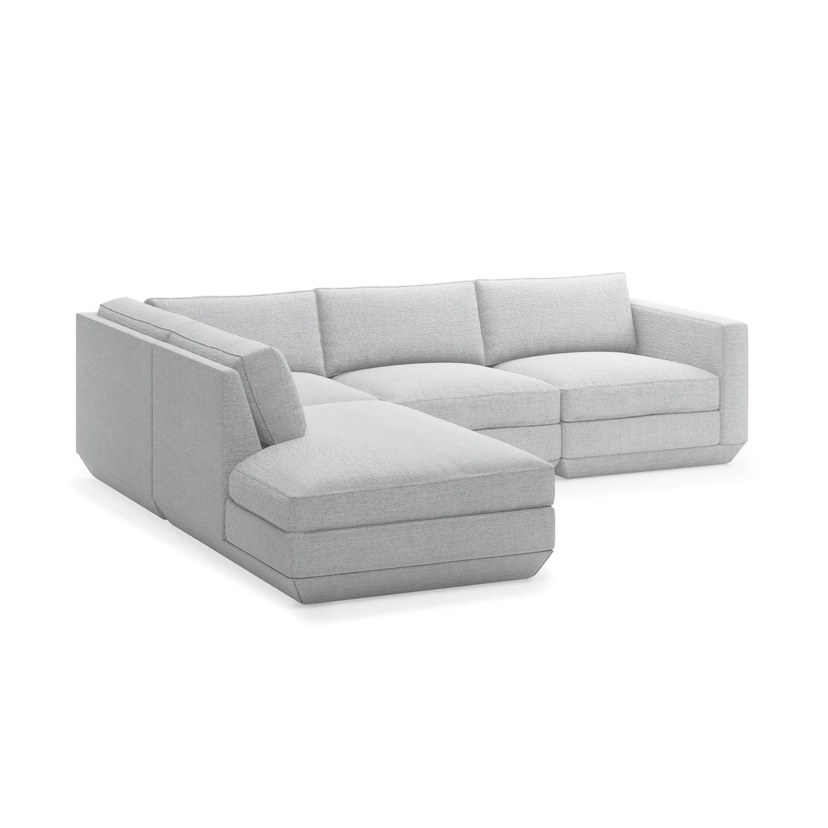 Podium Modular 4PC Lounge Sectional A | Left