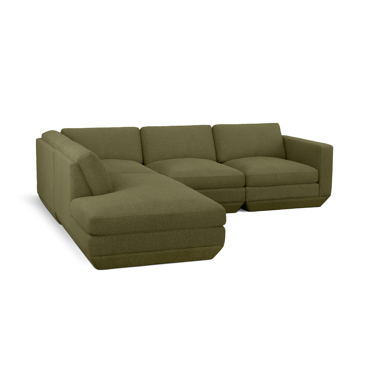 Podium Modular 4PC Lounge Sectional A | Left