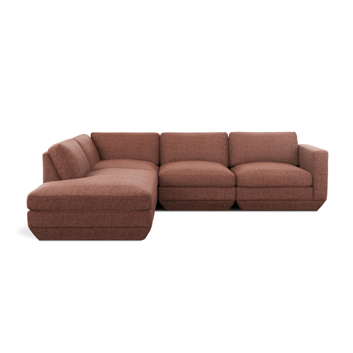 Podium Modular 4PC Lounge Sectional A | Left