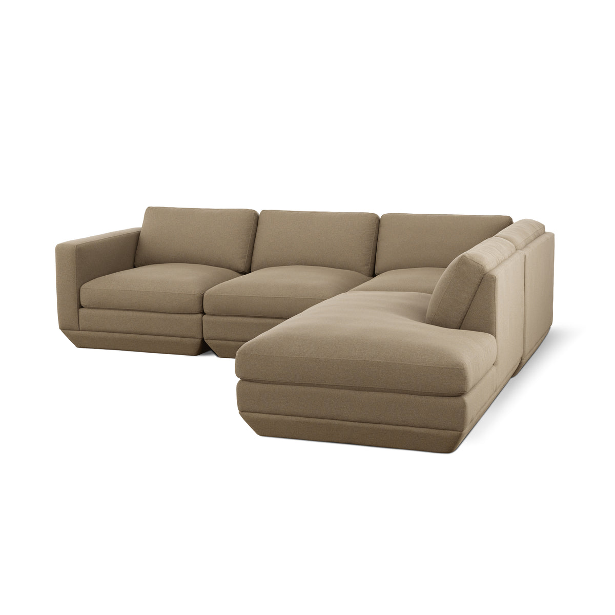 Podium Modular 4PC Lounge Sectional A | Right