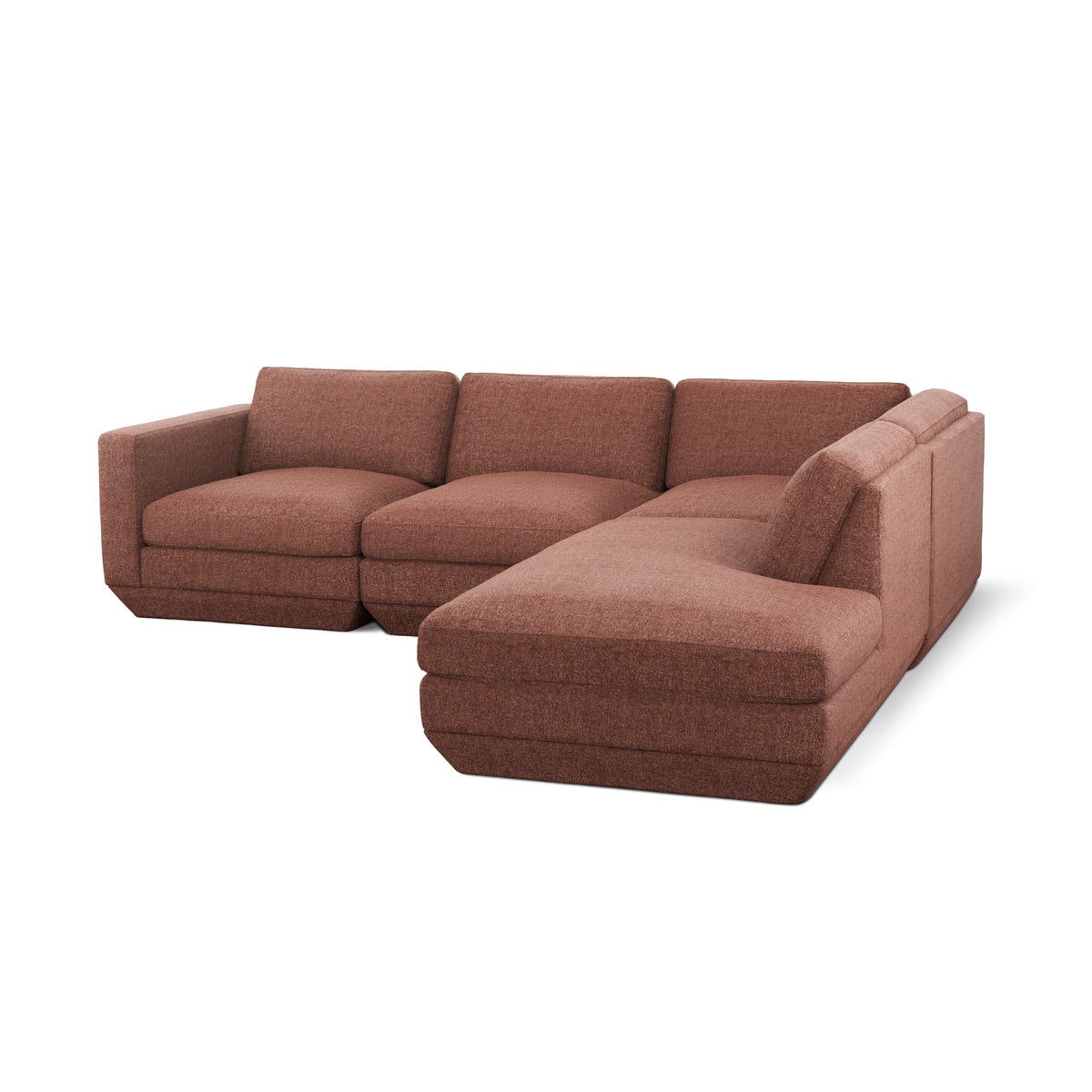 Podium Modular 4PC Lounge Sectional A | Right