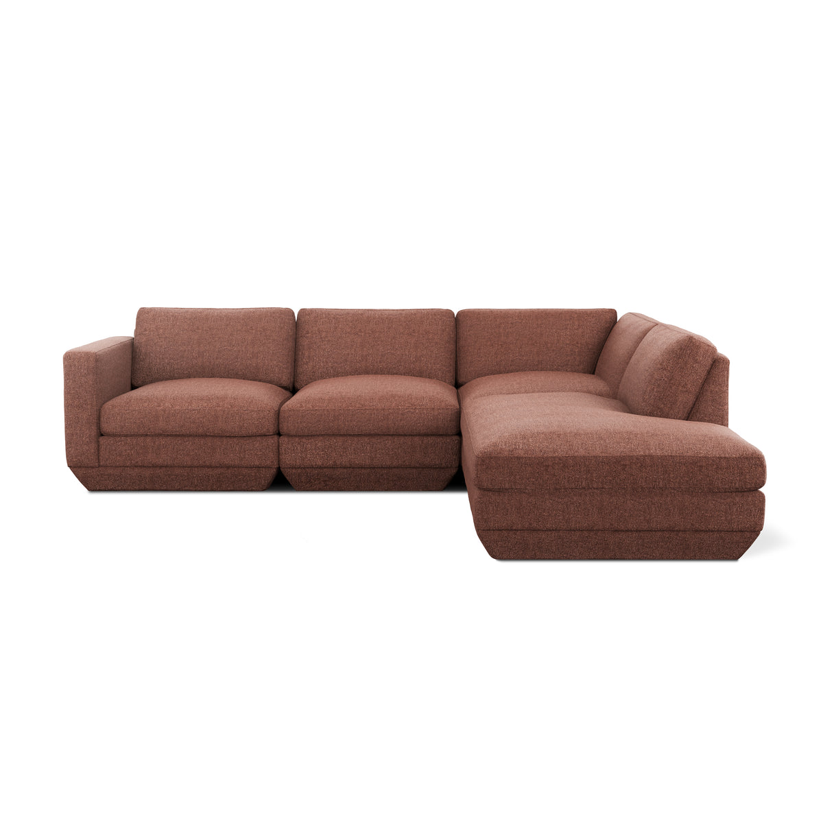 Podium Modular 4PC Lounge Sectional A | Right