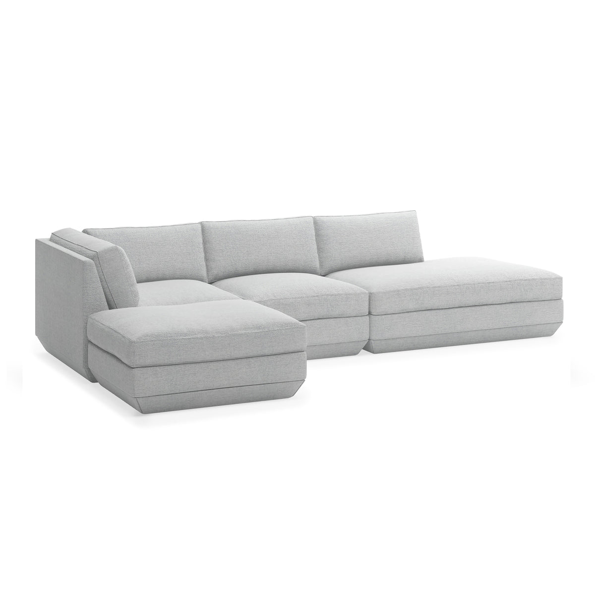 Podium Modular 4PC Lounge Sectional B | Left