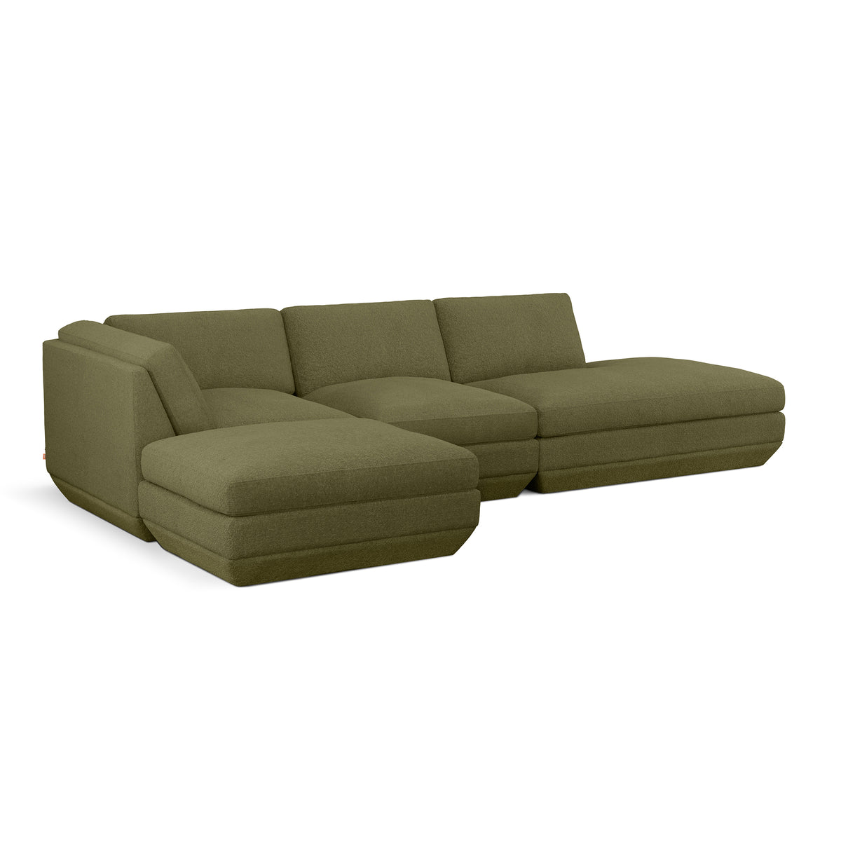 Podium Modular 4PC Lounge Sectional B | Left
