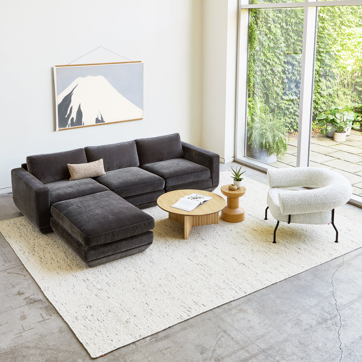 Podium Modular 4PC Sectional | Left