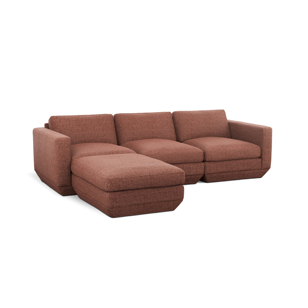 Podium Modular 4PC Sectional | Left