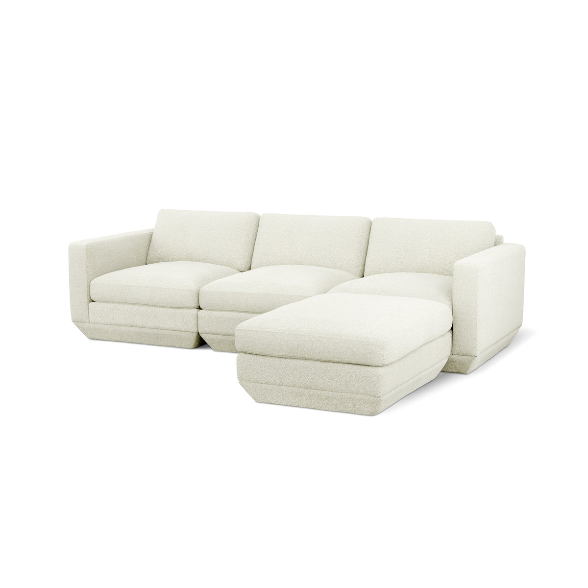 Podium Modular 4PC Sectional | Right