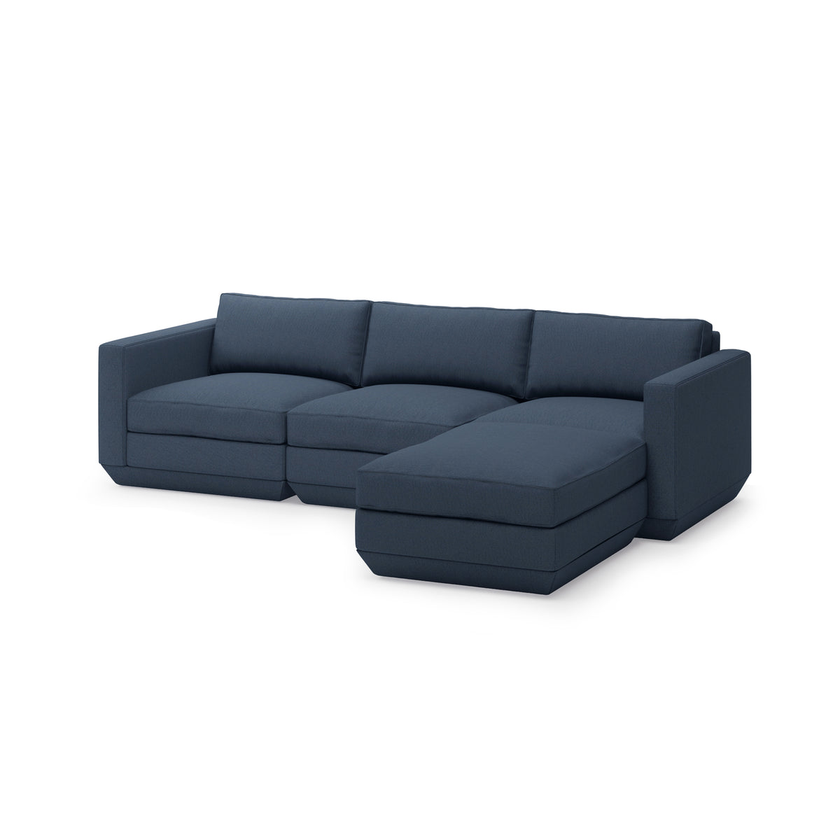 Podium Modular 4PC Sectional | Right