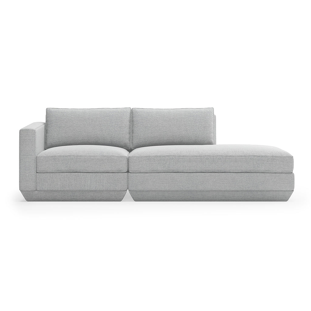 Podium Modular Sectional | Two Piece Lounge Left