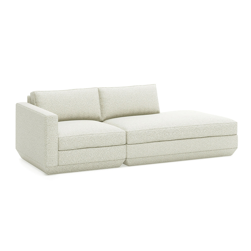 Podium Modular Sectional | Two Piece Lounge Right