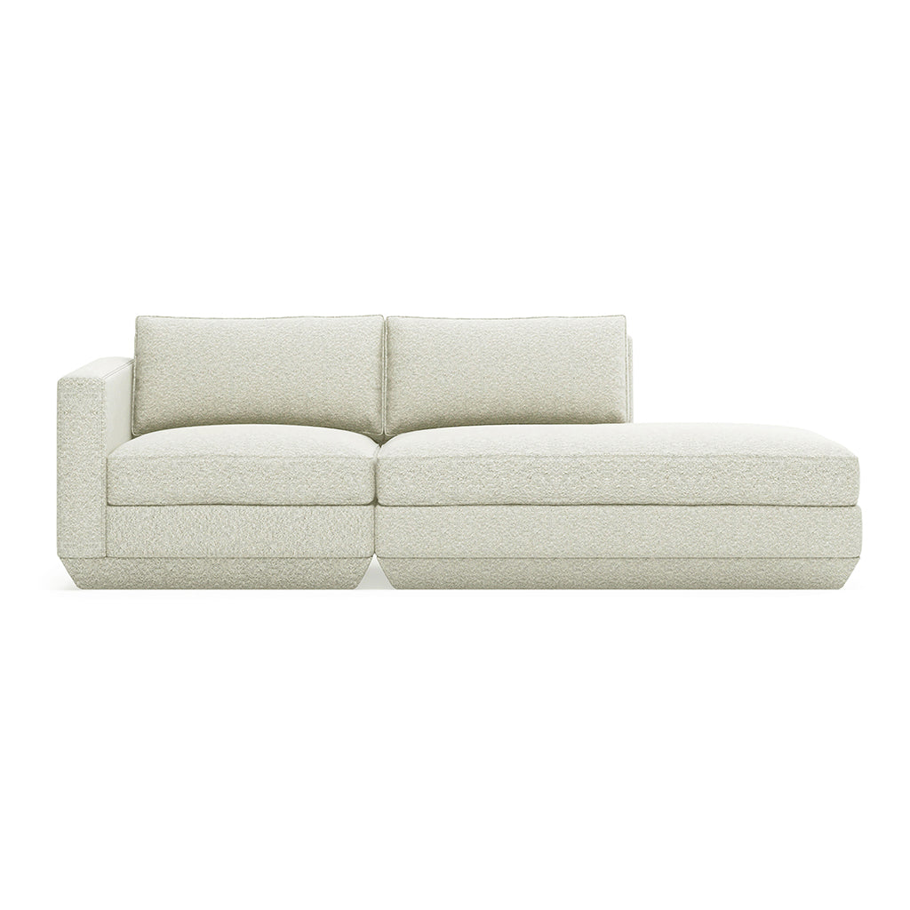 Podium Modular Sectional | Two Piece Lounge Left