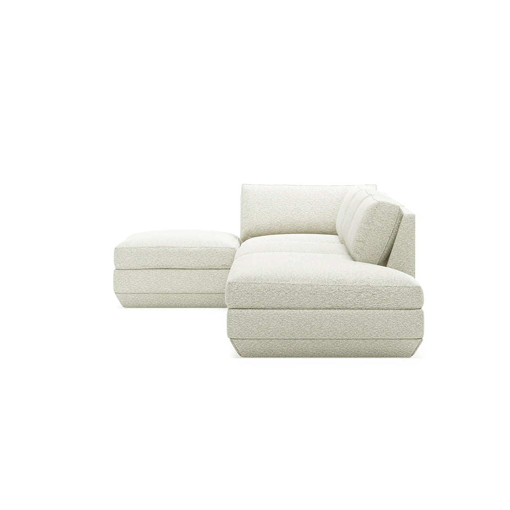 Podium Modular 4PC Lounge Sectional B | Left Facing