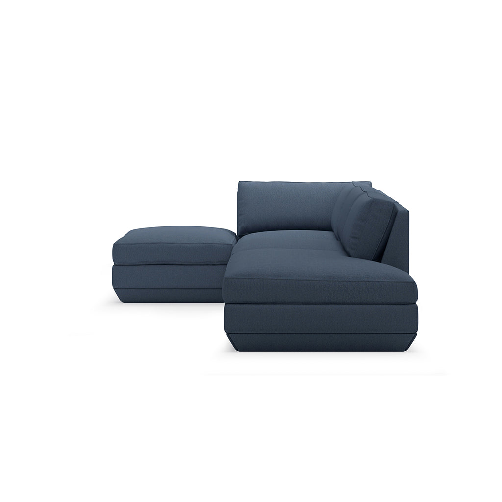 Podium Modular 4PC Lounge Sectional B | Left Facing