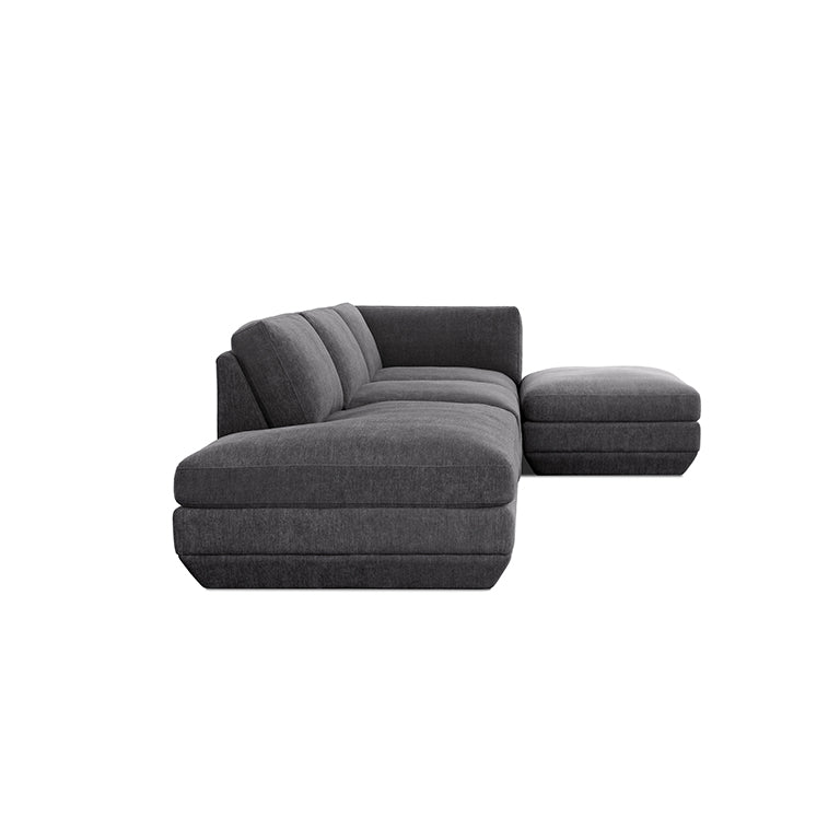 Podium Modular 4PC Lounge Sectional B | Right Facing