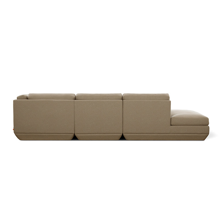 Podium Modular 4PC Lounge Sectional B | Right Facing