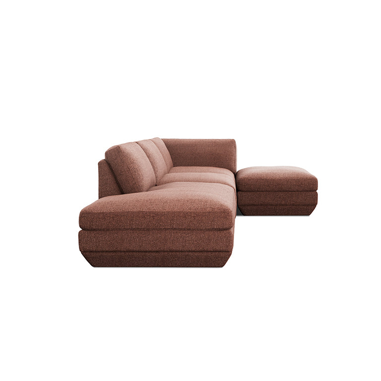 Podium Modular 4PC Lounge Sectional B | Right Facing