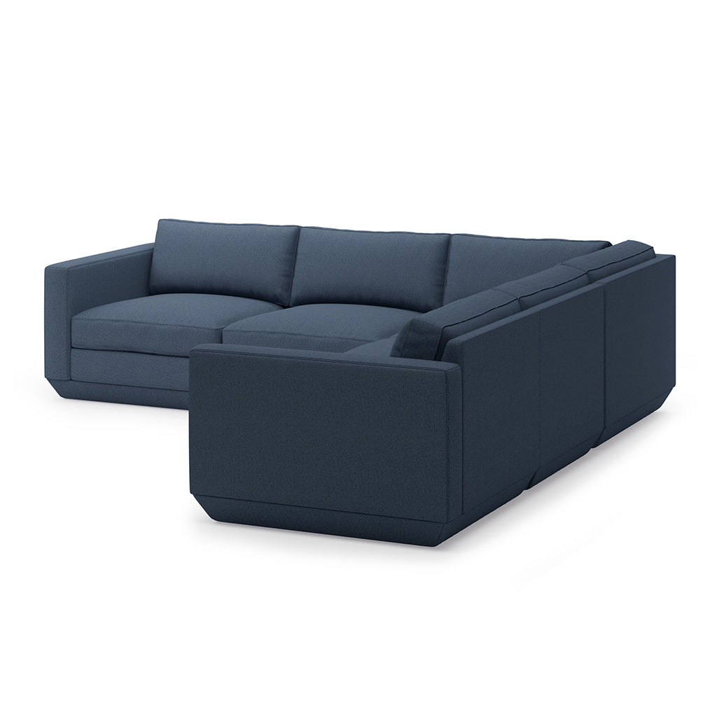 Podium Modular Five Piece Corner Sectional