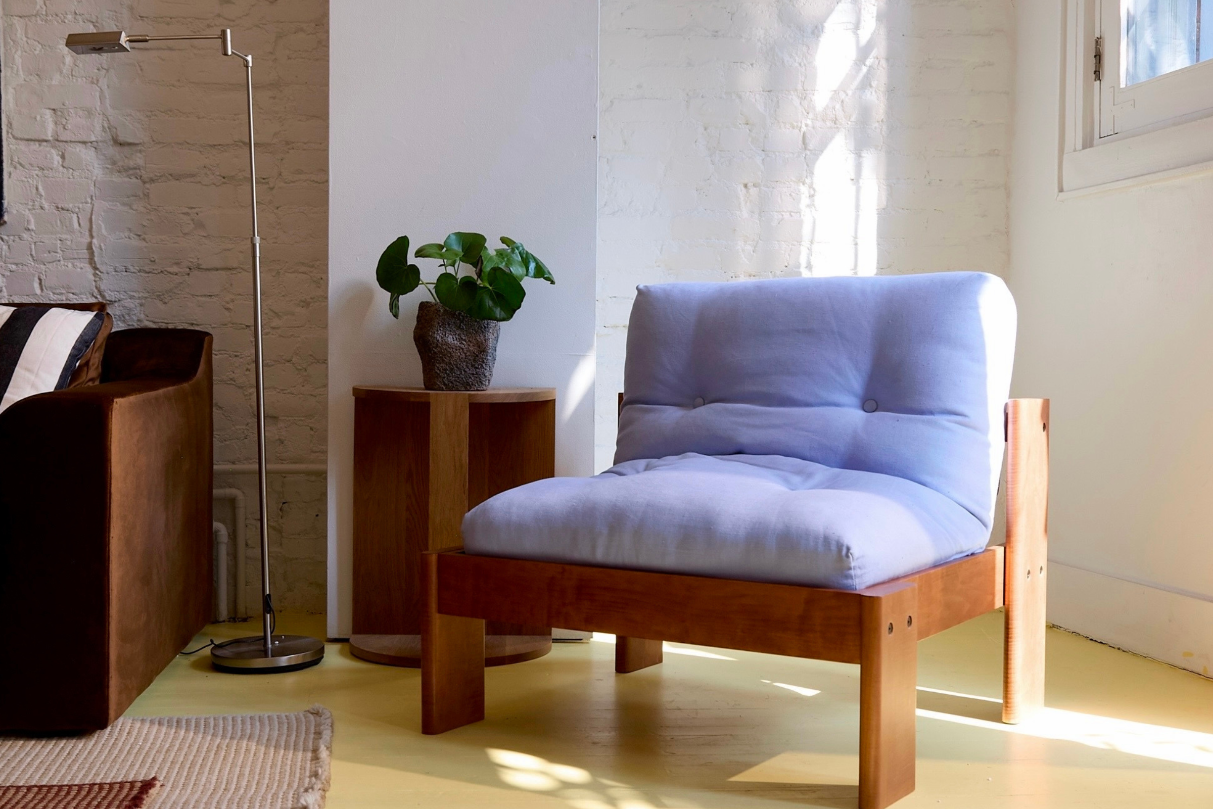 The Bacana Lounge Chair | Recycled Velvet