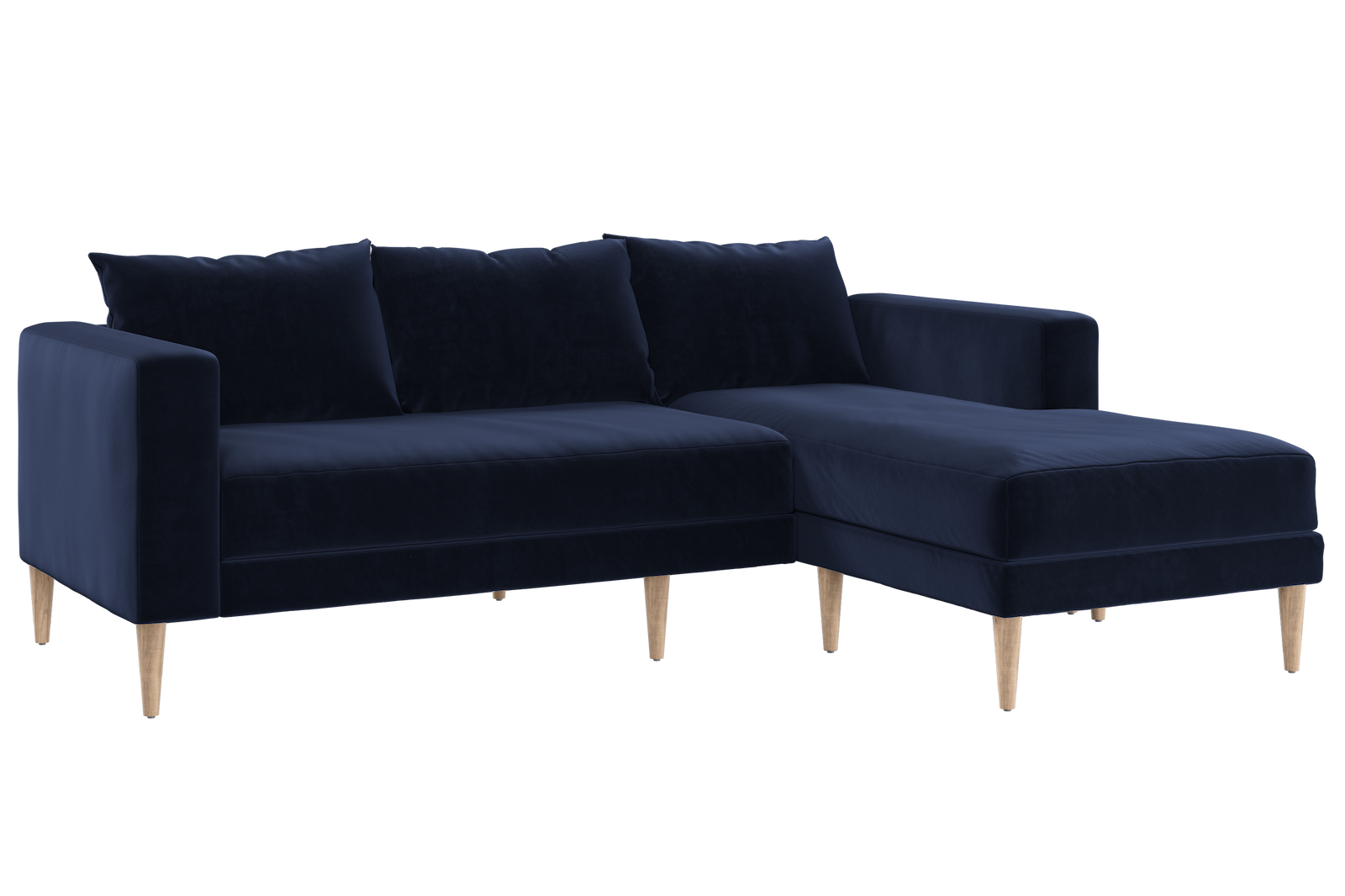 The Essential Sectional | Recycled Velvet