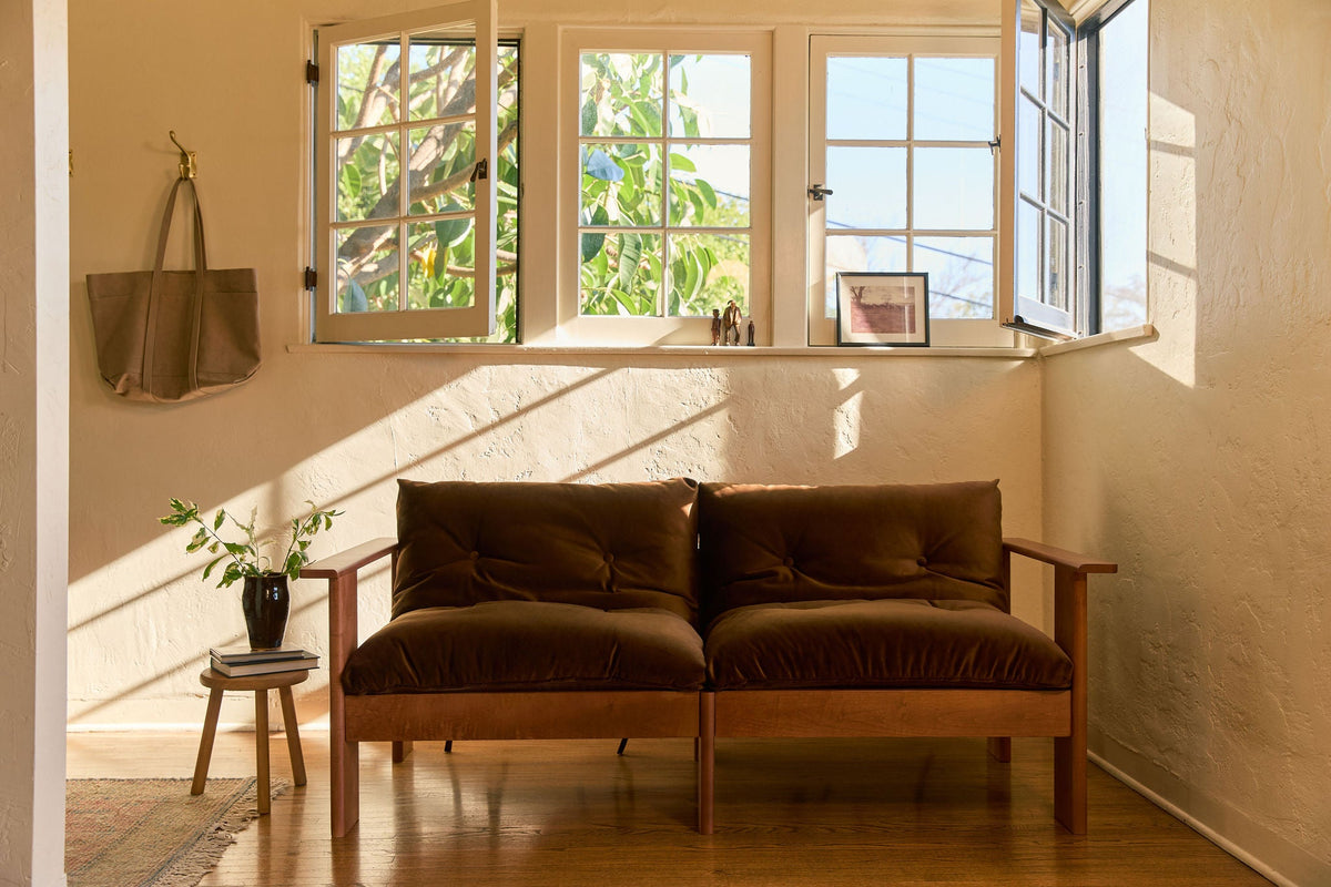 The Bacana Loveseat | Recycled Velvet