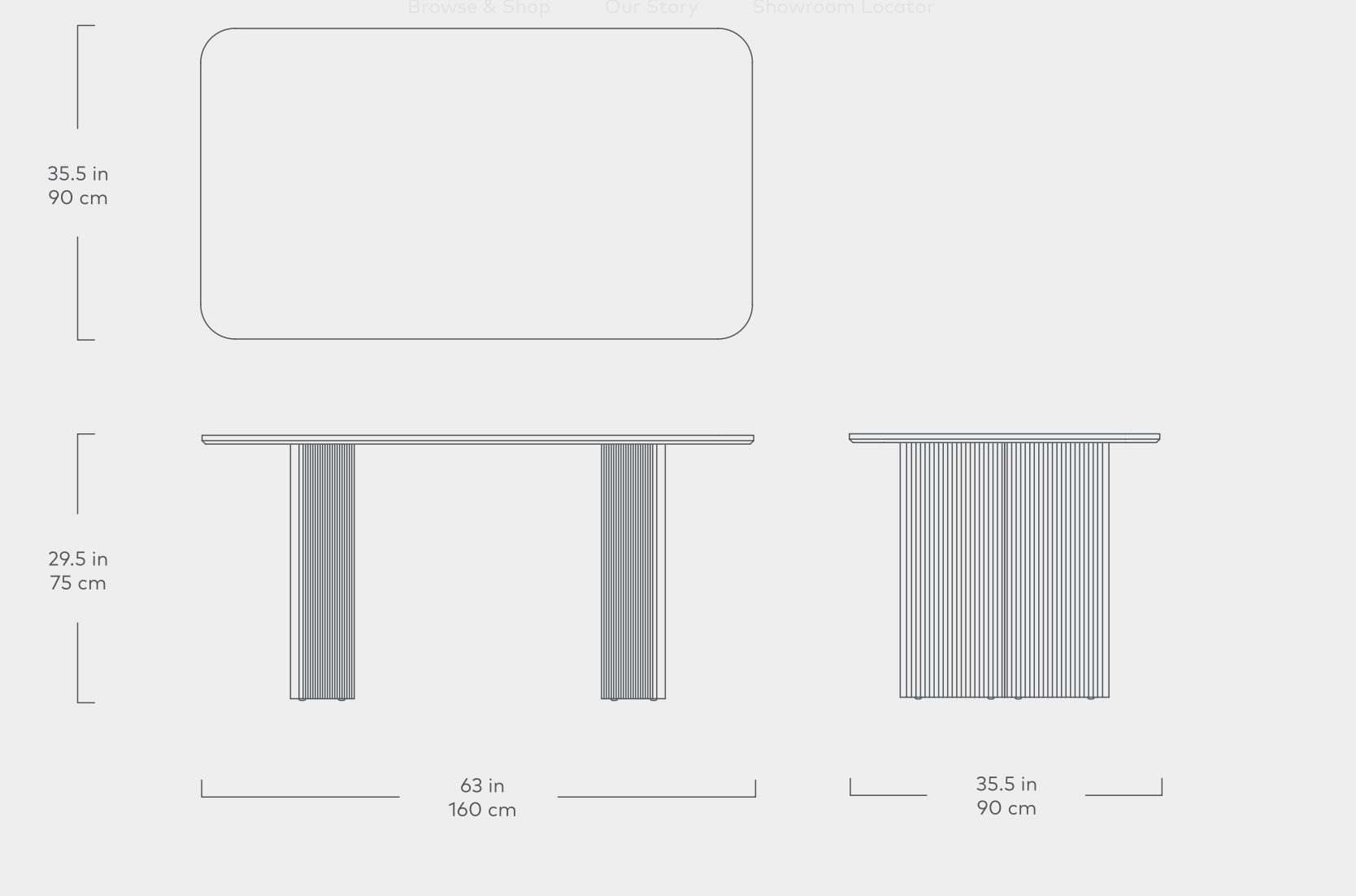 Atwell Dining Table | Rectangle
