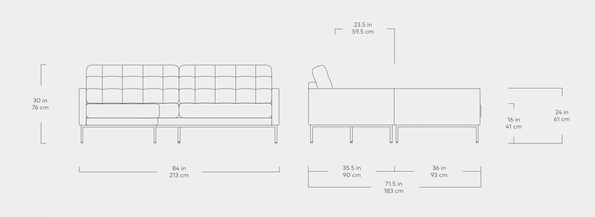 Towne Bi-Sectional