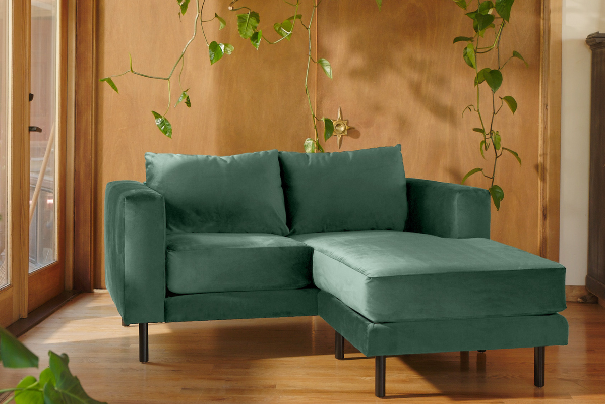 The Essential Loveseat Sectional | Upcycled Poly