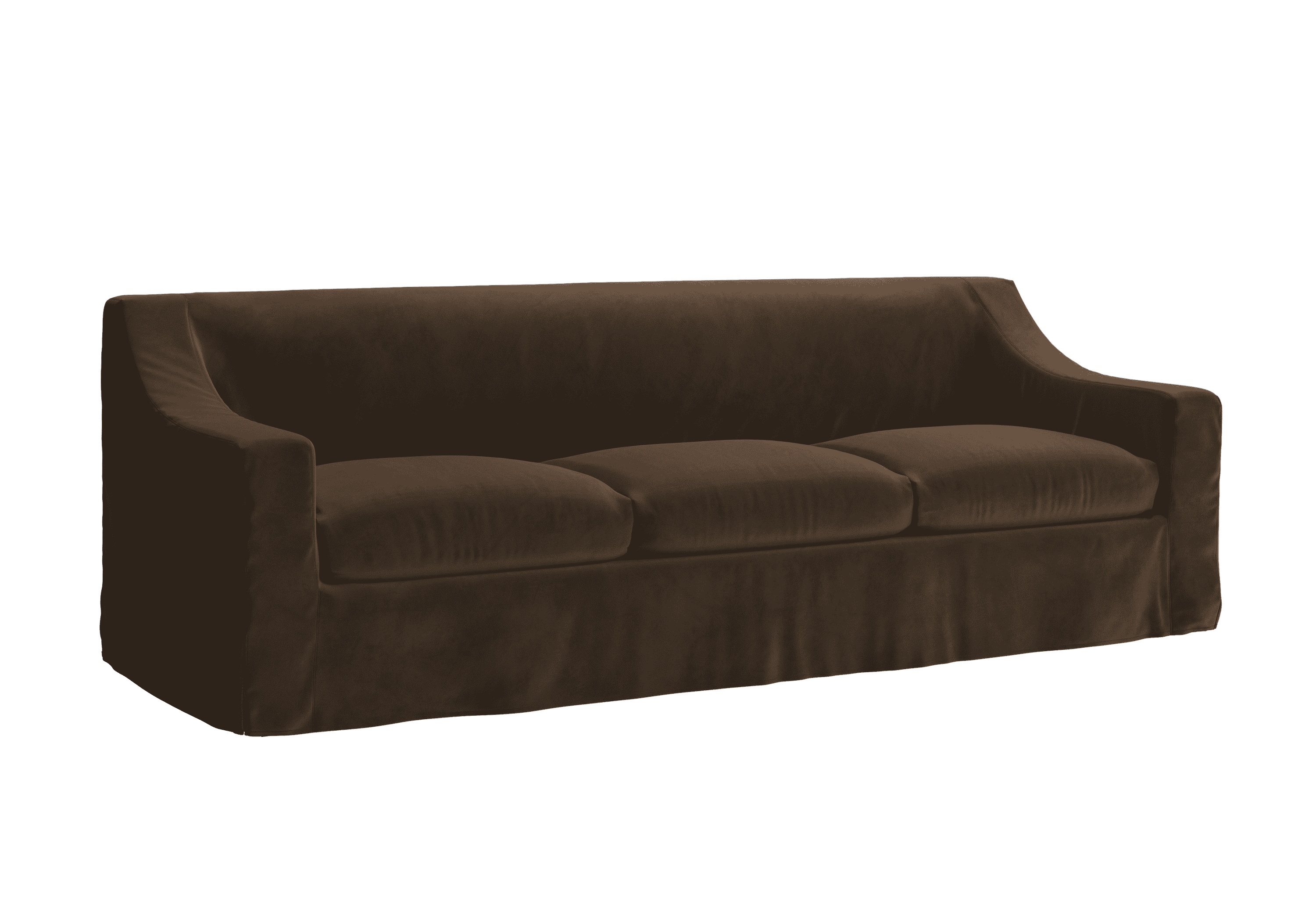 The Evergreen Sofa | Recycled Velvet