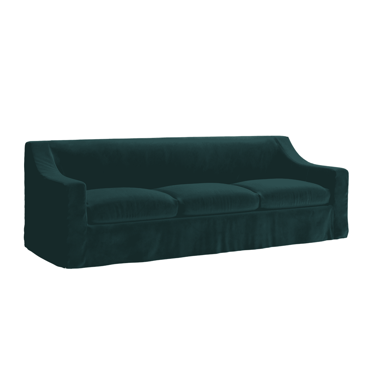 The Evergreen Sofa | Recycled Velvet
