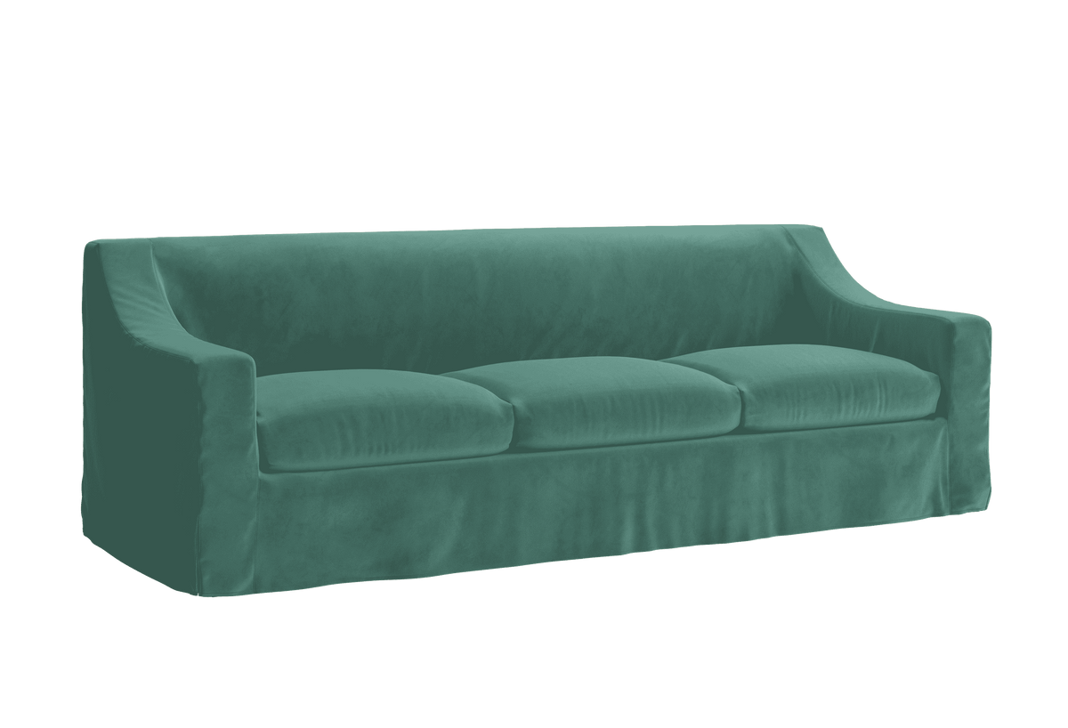 The Evergreen Sofa | Recycled Velvet