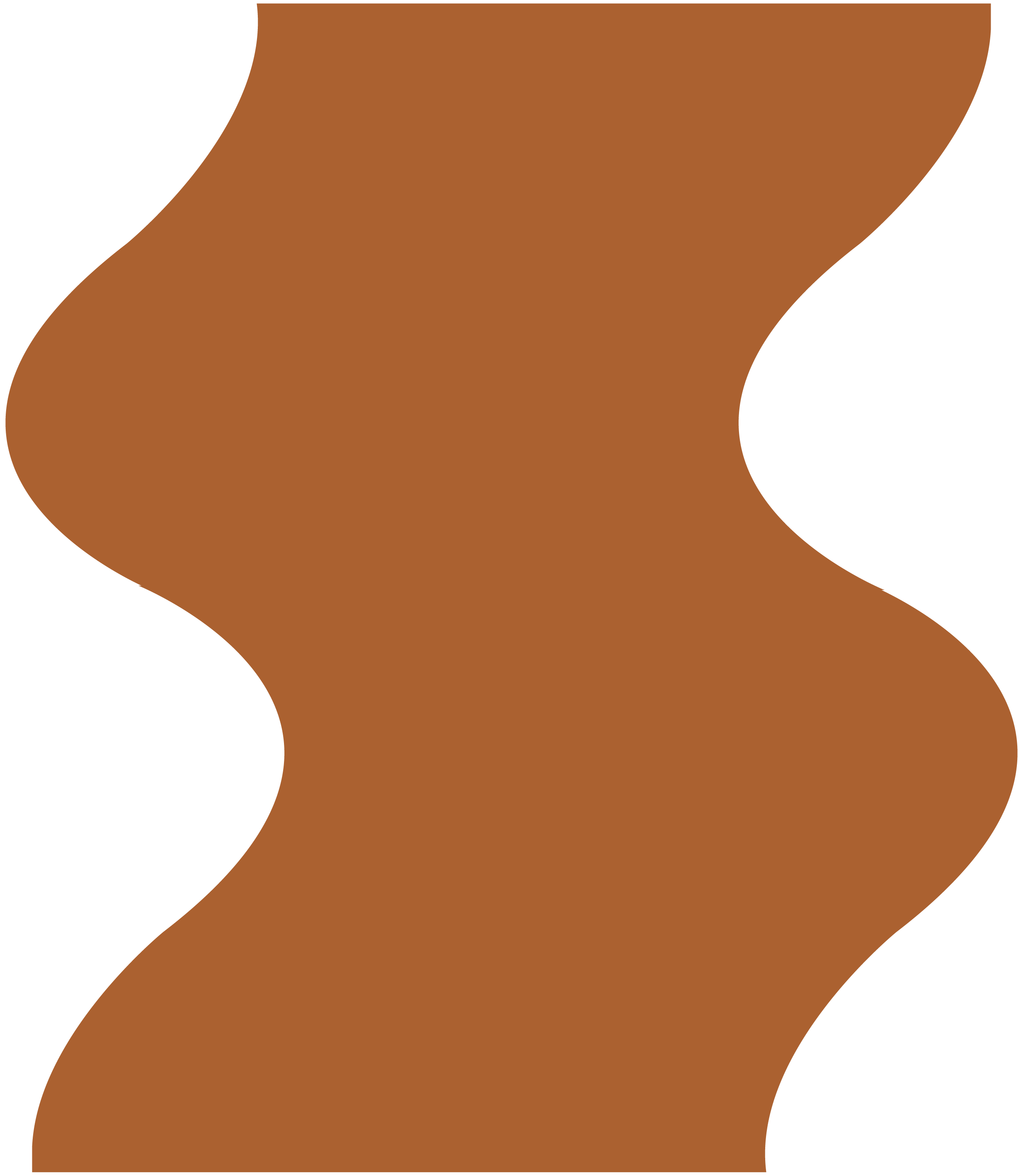 Brown squiggle icon