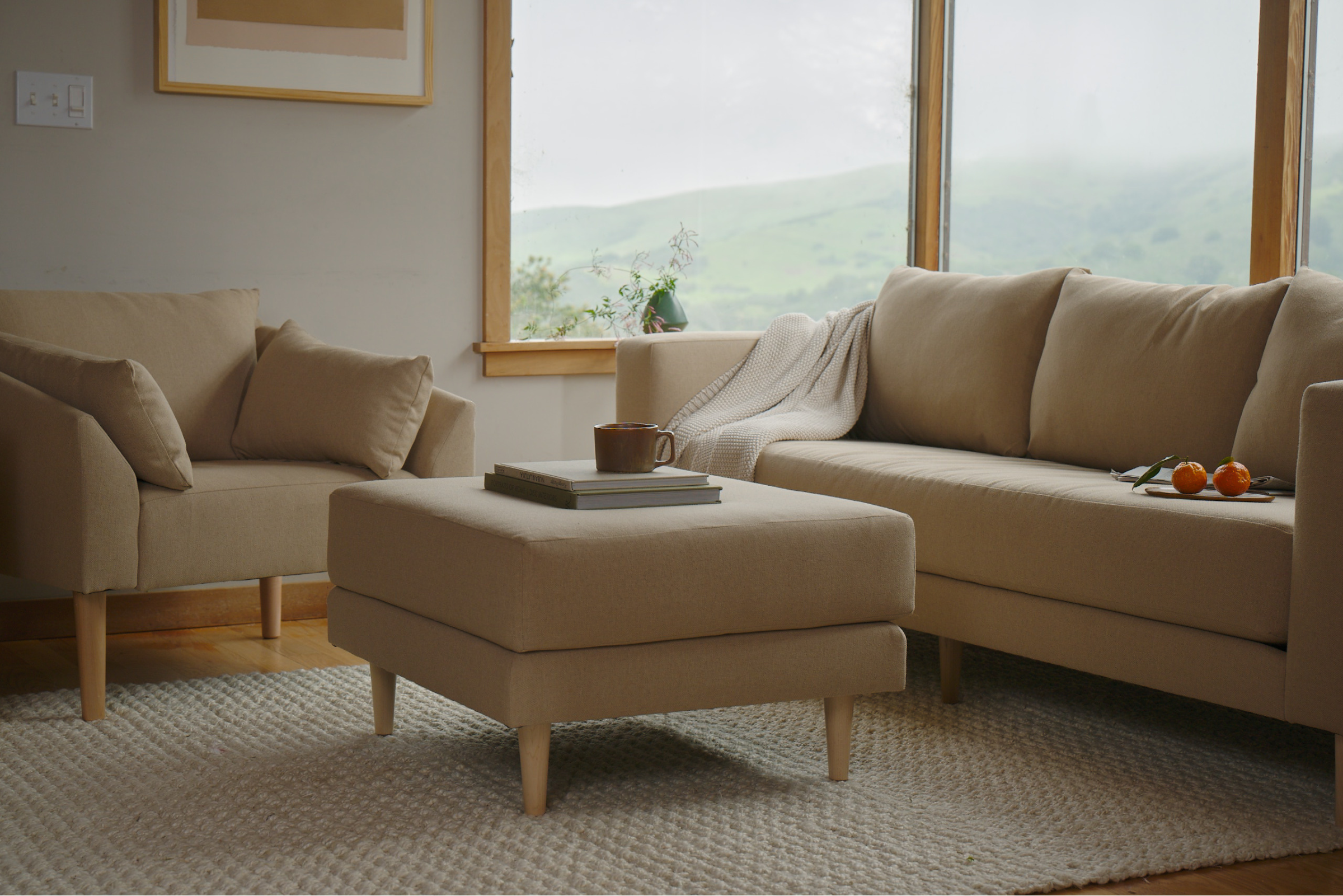 The Essential Sofa | Upcycled Poly