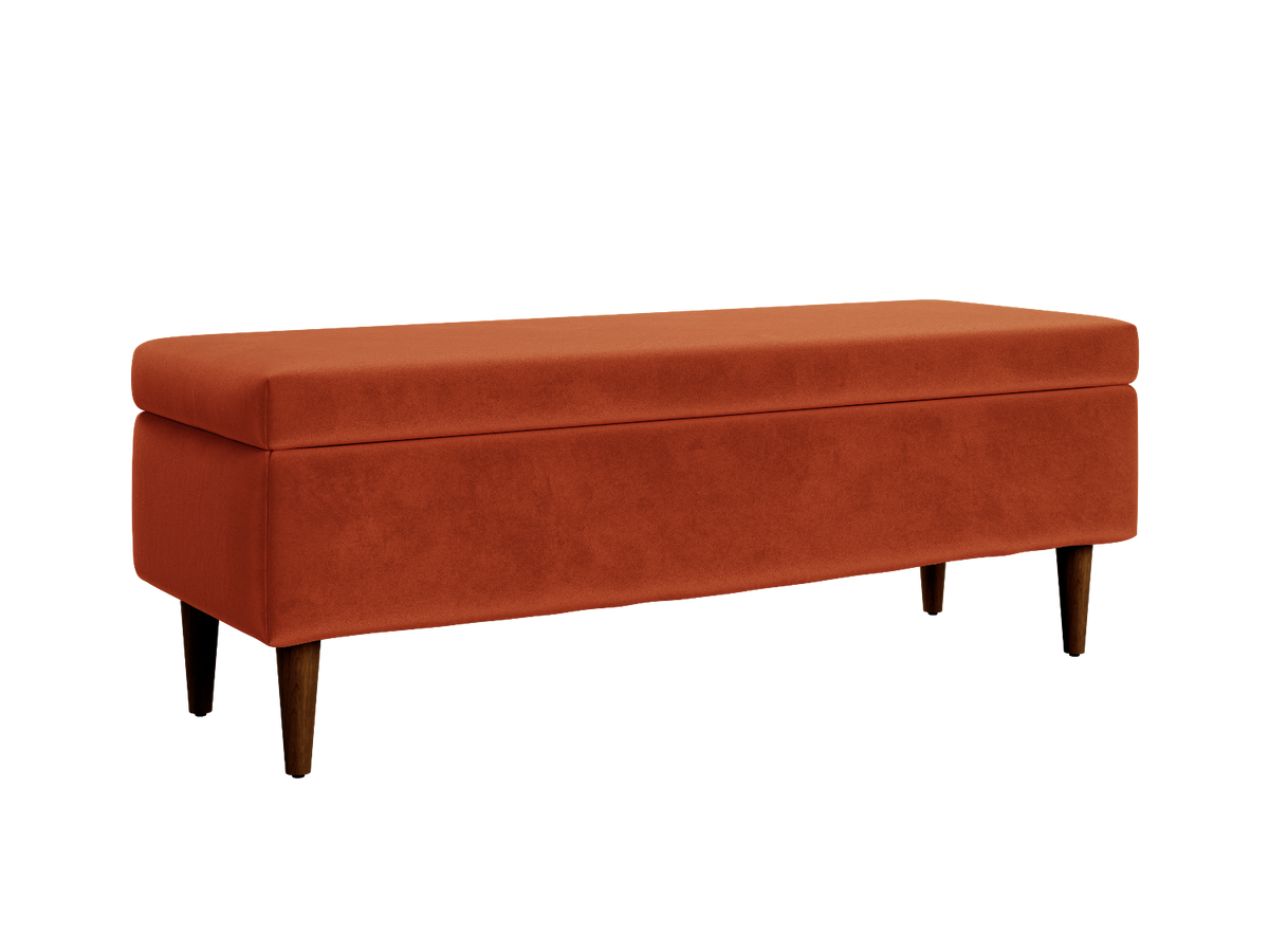 The Essential Storage Bench | Recycled Velvet