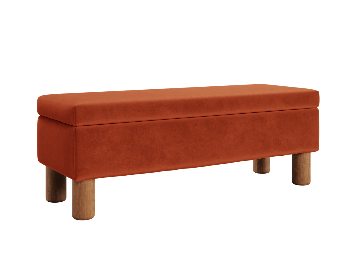 The Essential Storage Bench | Recycled Velvet