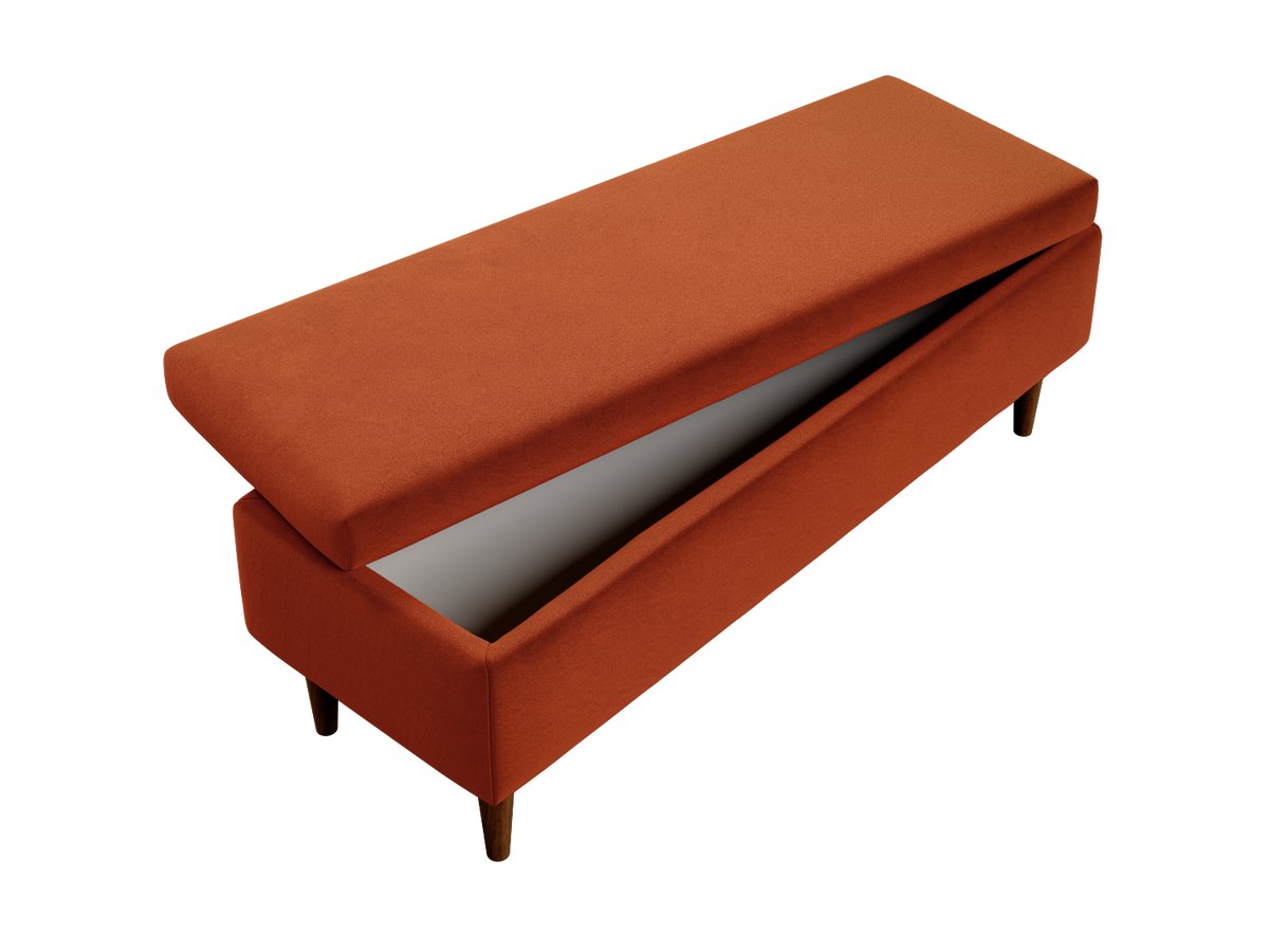 The Essential Storage Bench | Recycled Velvet