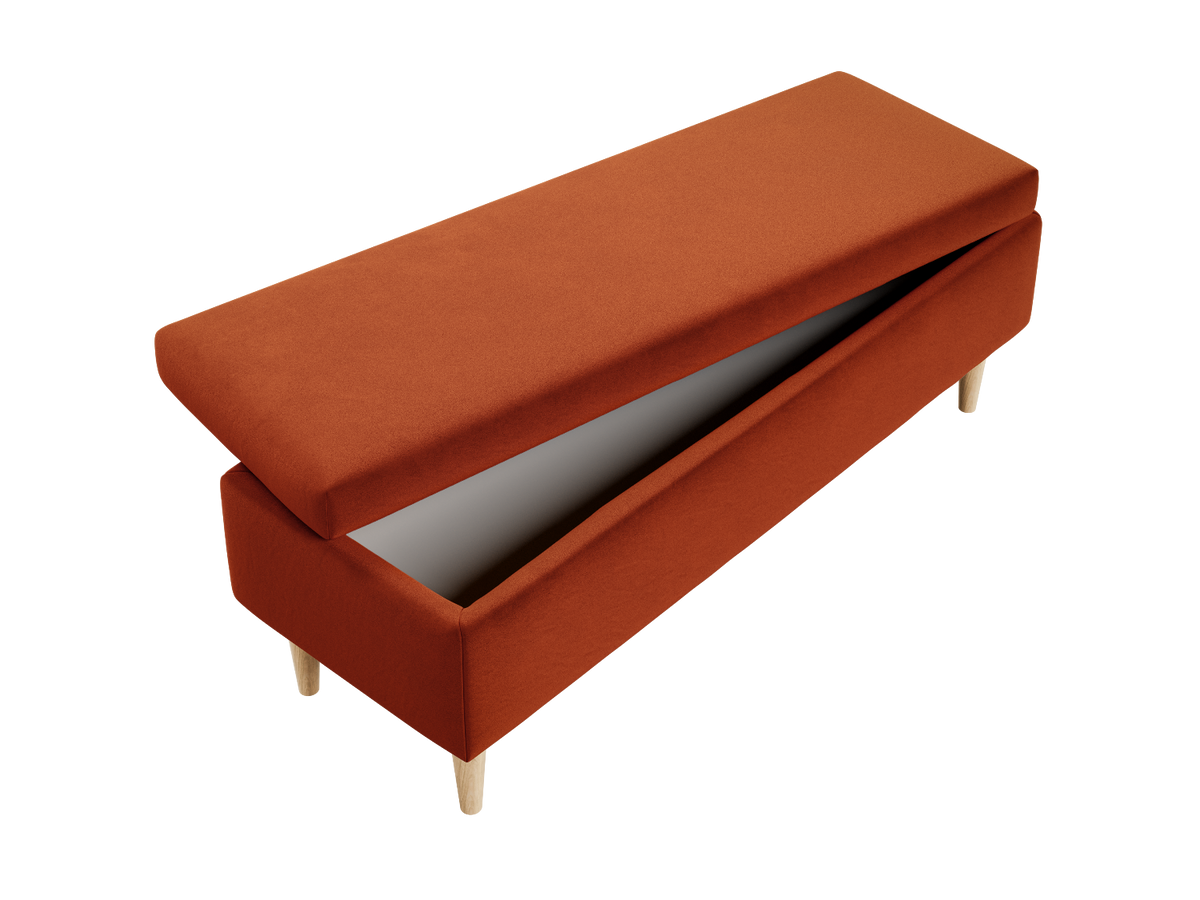 The Essential Storage Bench | Recycled Velvet