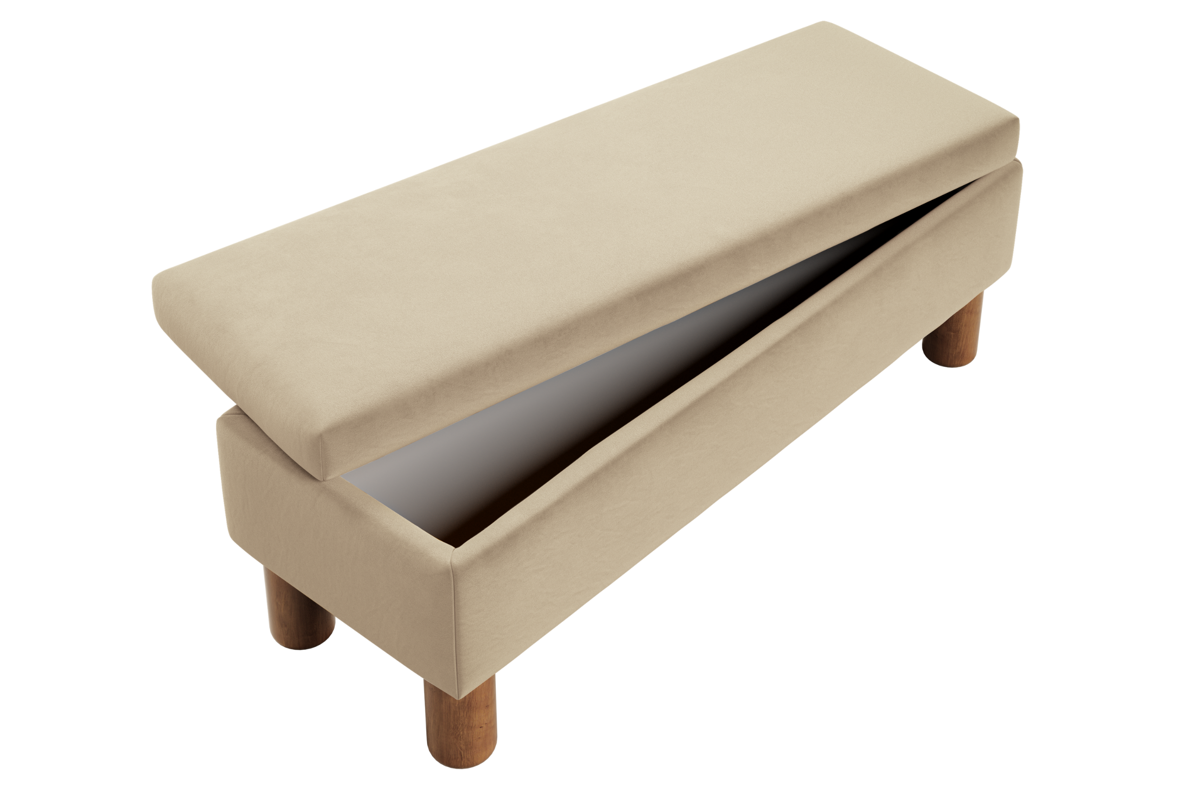 The Essential Storage Bench | Recycled Velvet