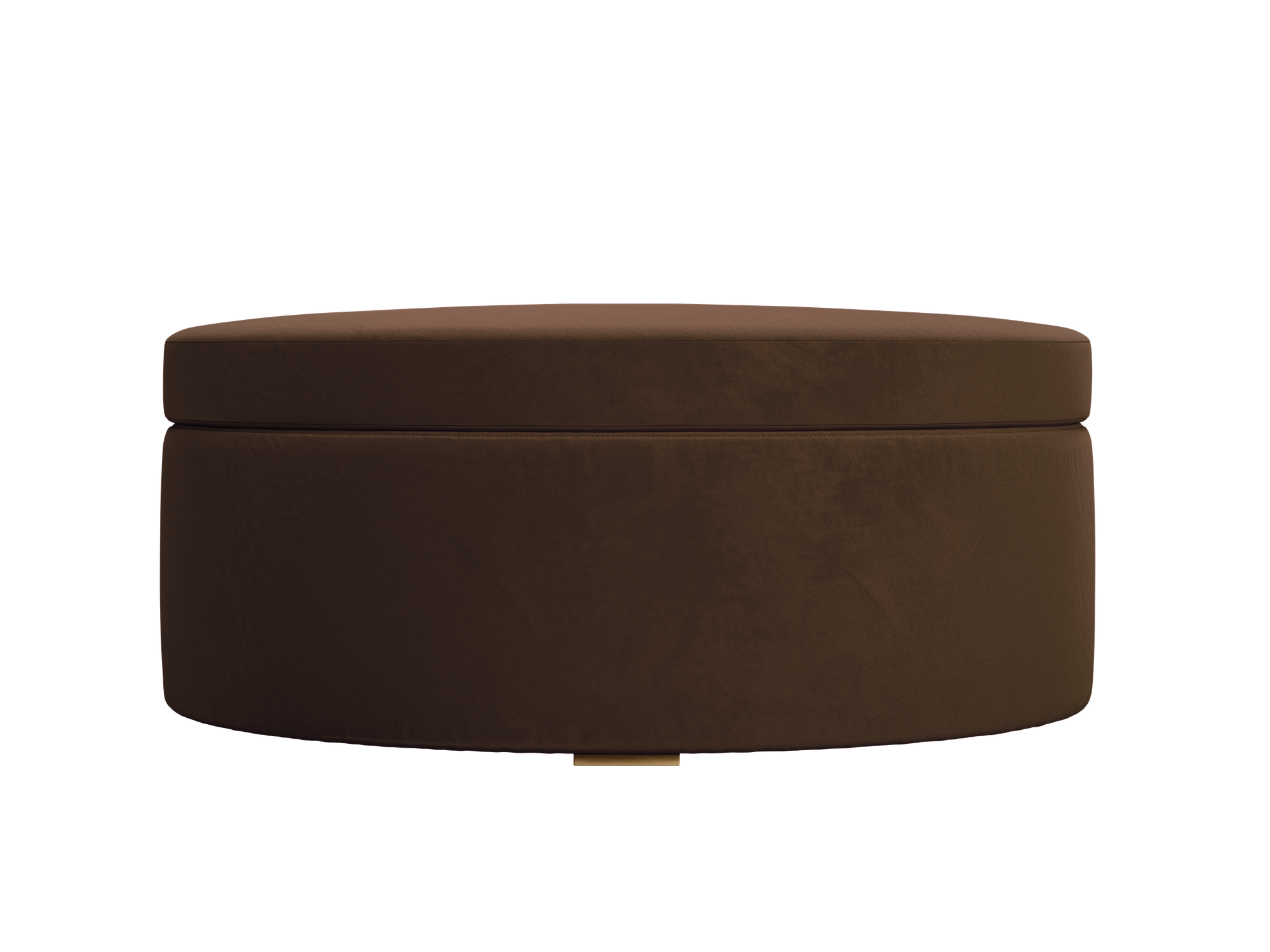 The Evergreen Storage Ottoman | Recycled Velvet