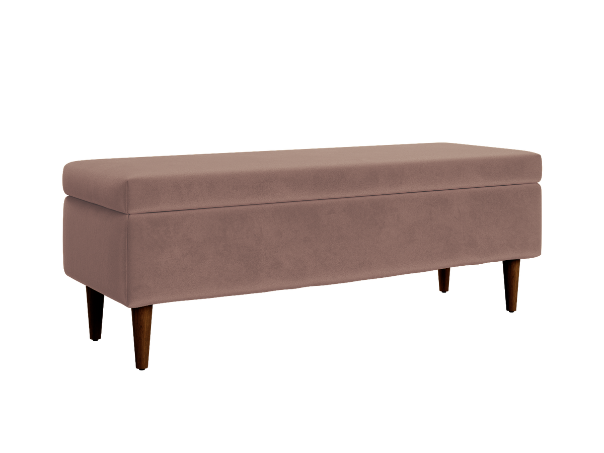 The Essential Storage Bench | Recycled Velvet