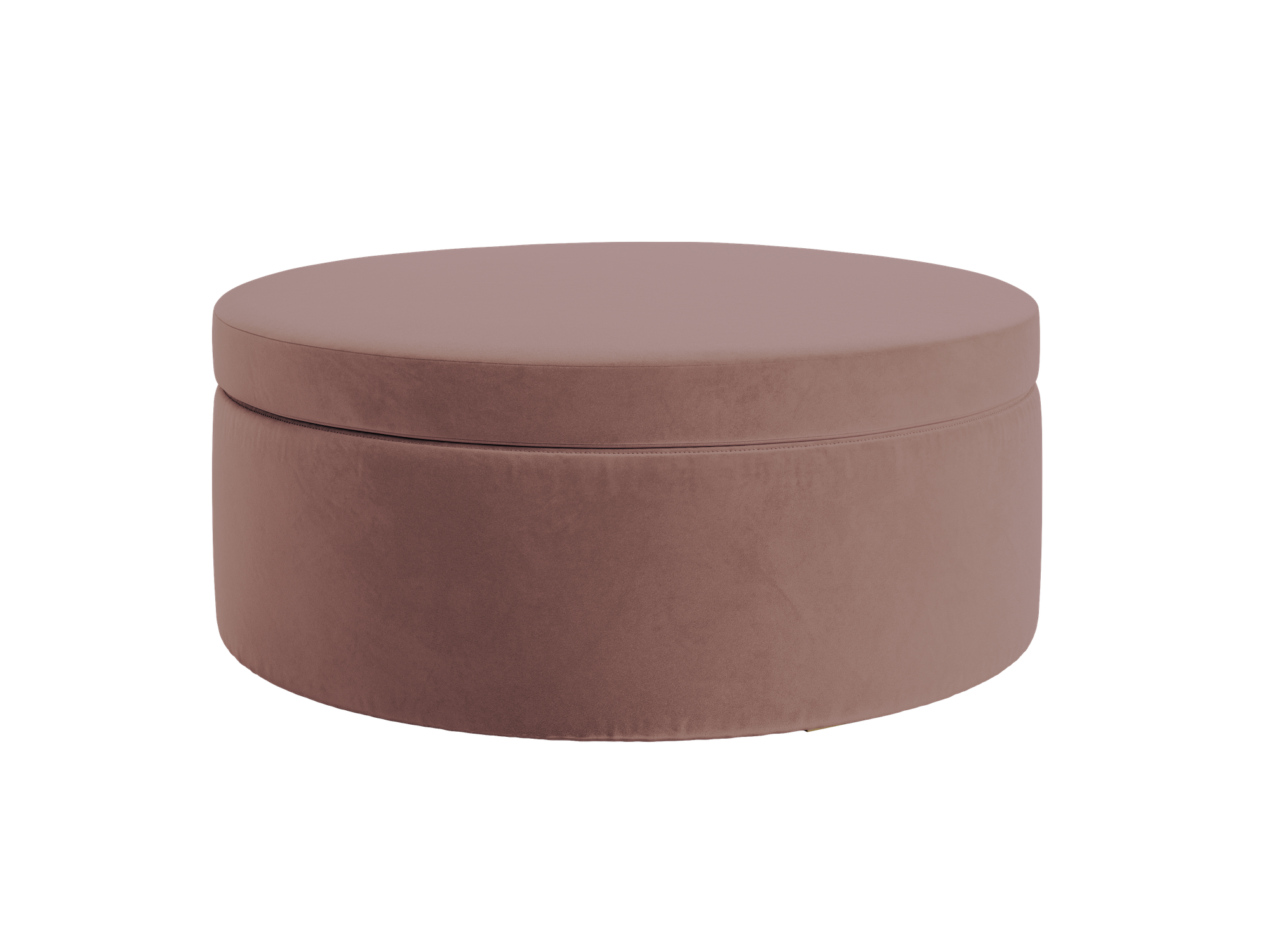 The Evergreen Storage Ottoman | Recycled Velvet