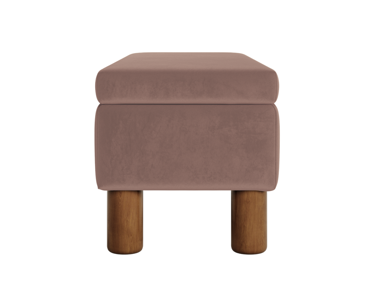 The Essential Storage Bench | Recycled Velvet