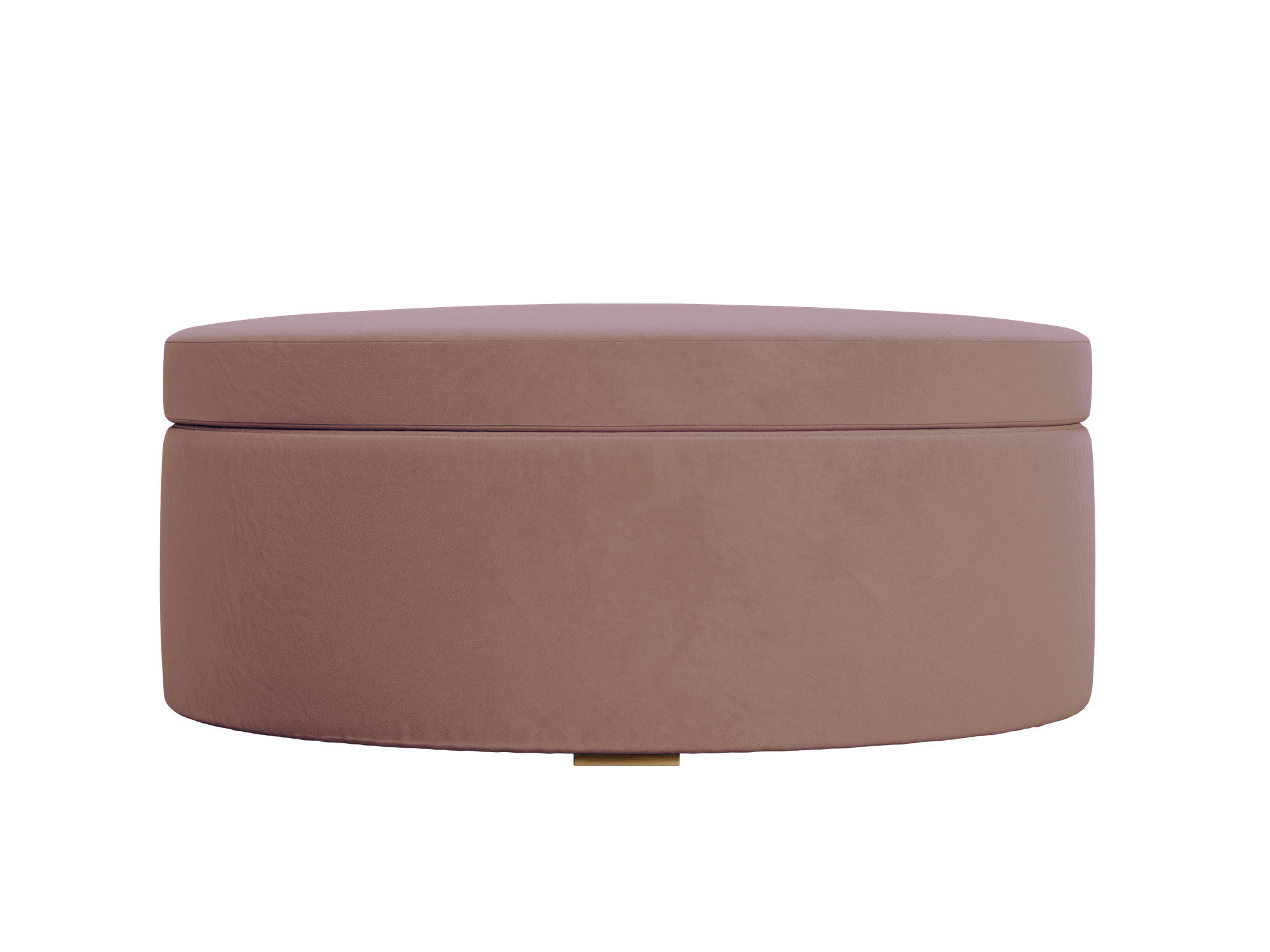 The Evergreen Storage Ottoman | Recycled Velvet