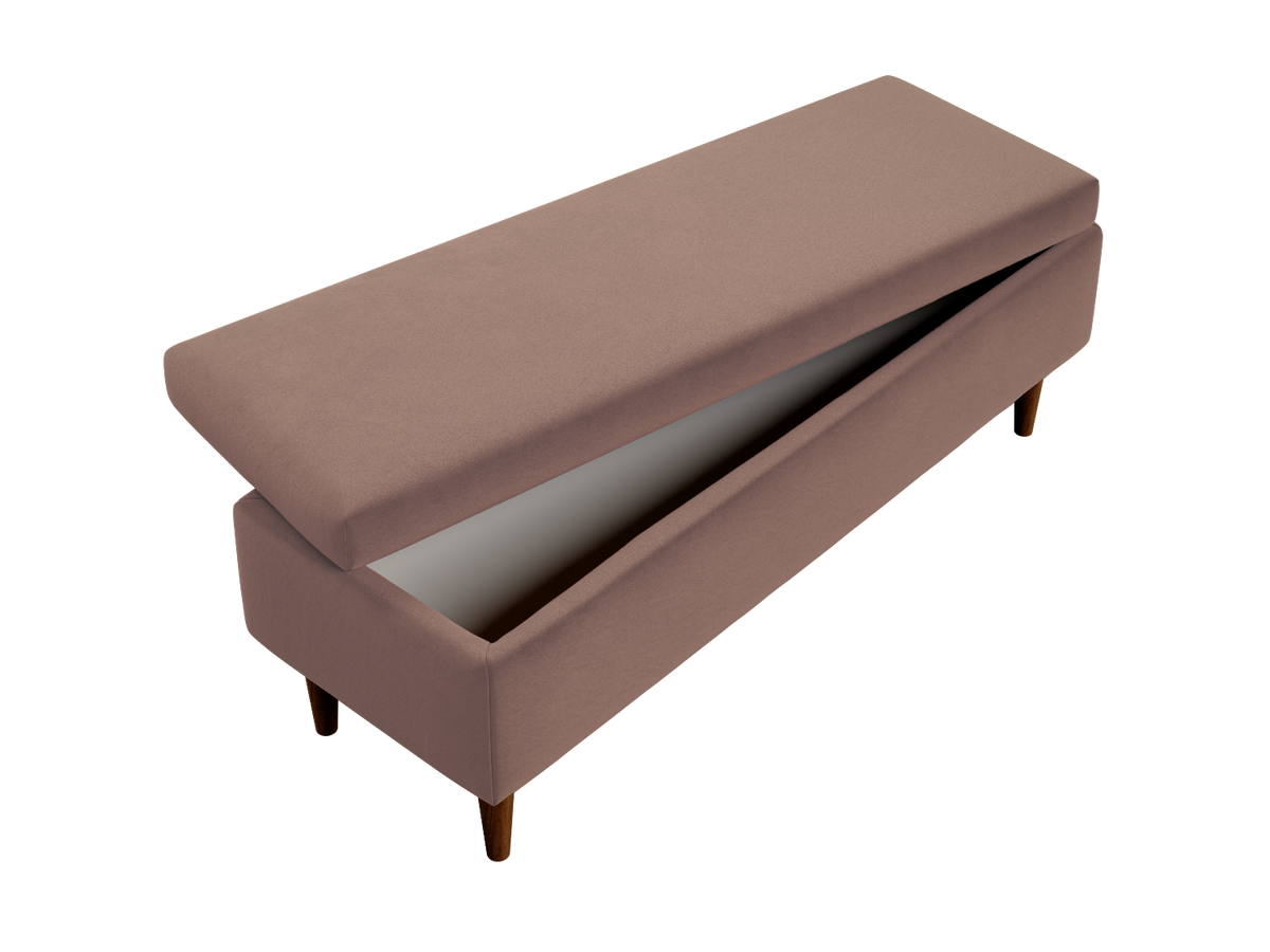 The Essential Storage Bench | Recycled Velvet