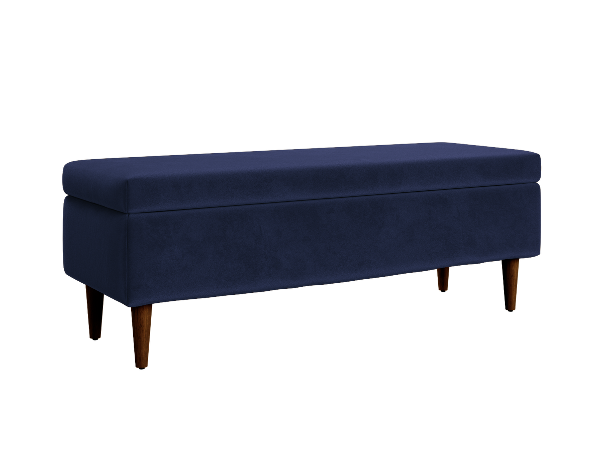 The Essential Storage Bench | Recycled Velvet
