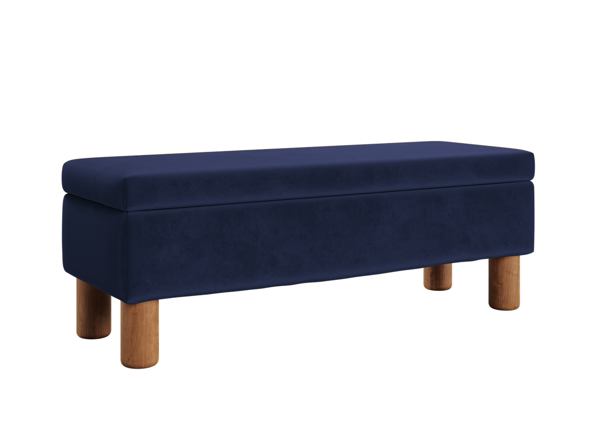 The Essential Storage Bench | Recycled Velvet